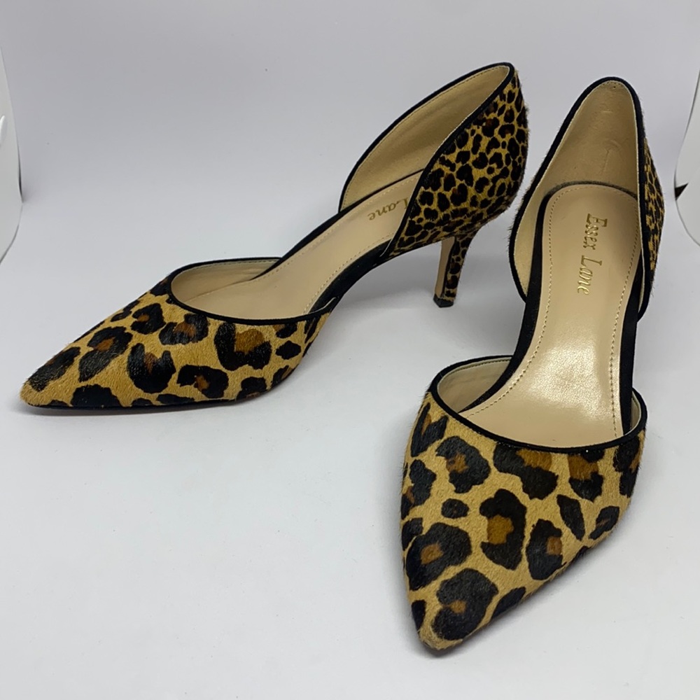 Essex Lane Leopard heels